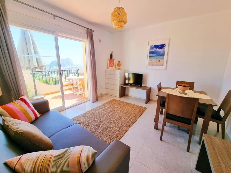 Flamingo Apartment - Imperial Park - Sea View, 6 Pools, Terrace Калпе Екстериор снимка