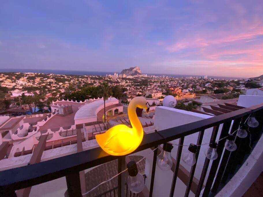 Flamingo Apartment - Imperial Park - Sea View, 6 Pools, Terrace Калпе Екстериор снимка